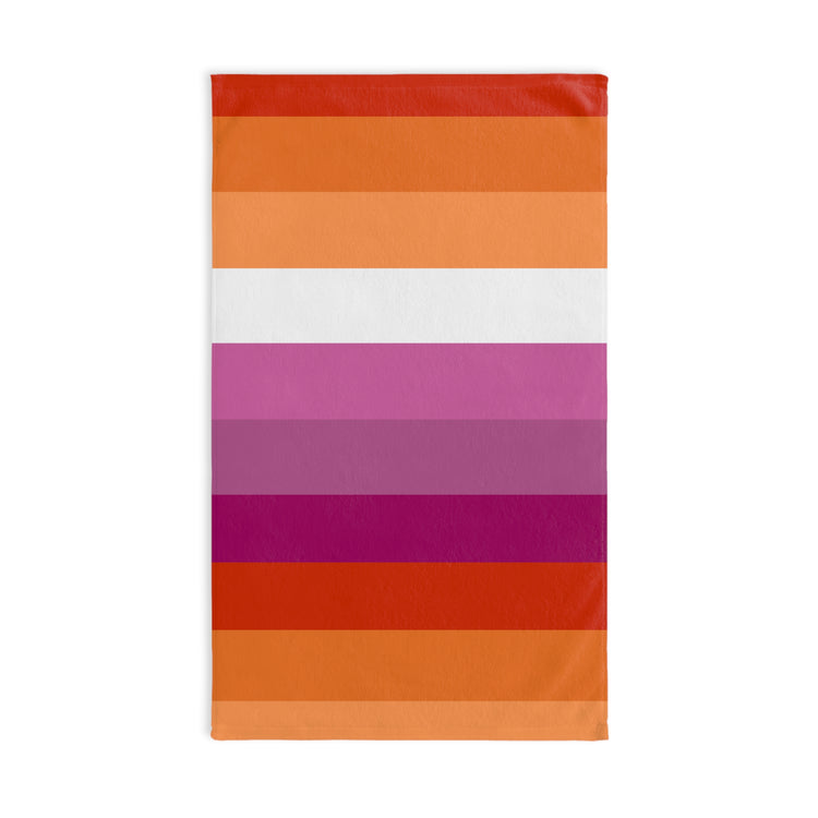 Lesbian Pride Hand Towel