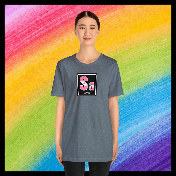 Elements of Pride - Sapphic T-shirt