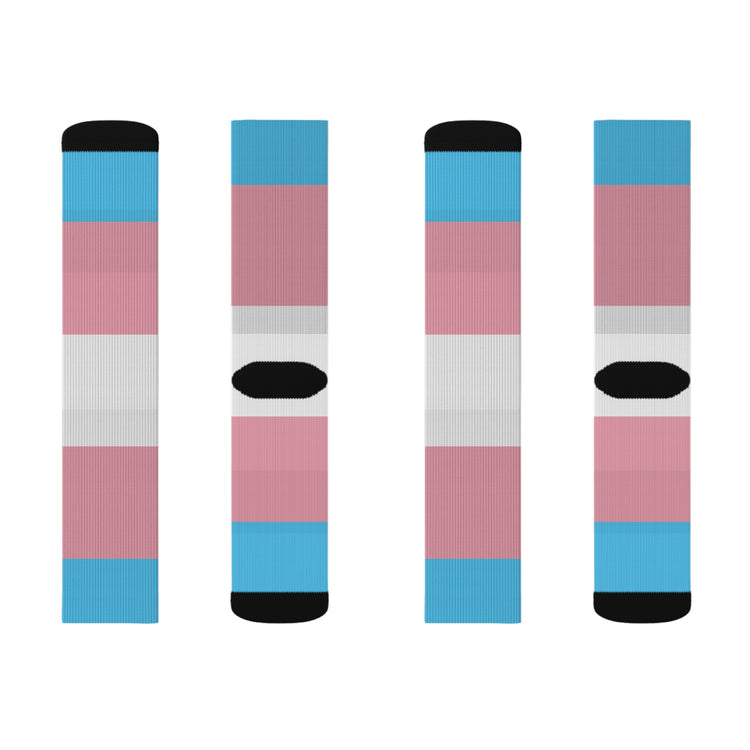 Trans Pride Socks