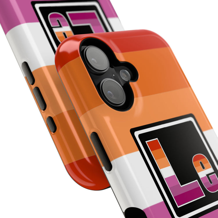 Lesbian Pride Impact-Resistant Phone Case
