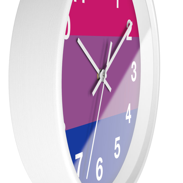 Bisexual Pride Wall Clock