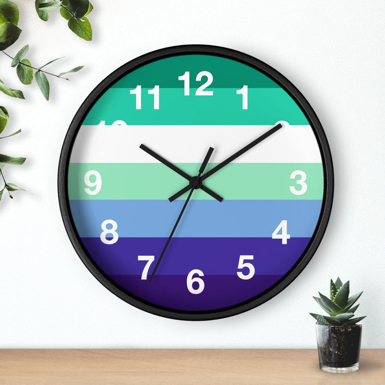 Gay Pride Wall Clock