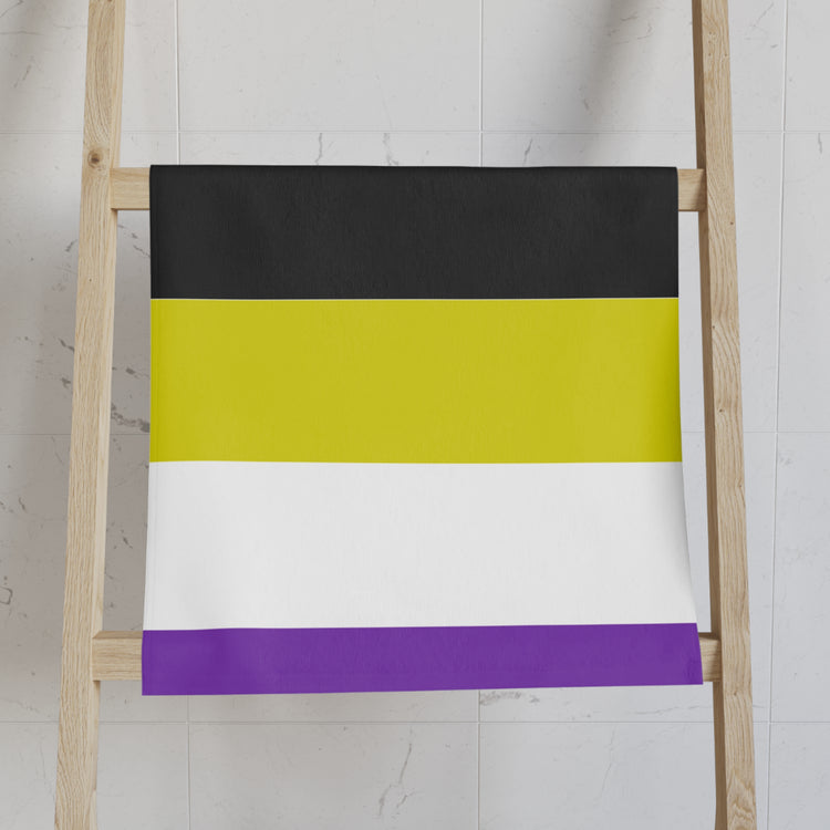 Non-Binary Pride Hand Towel
