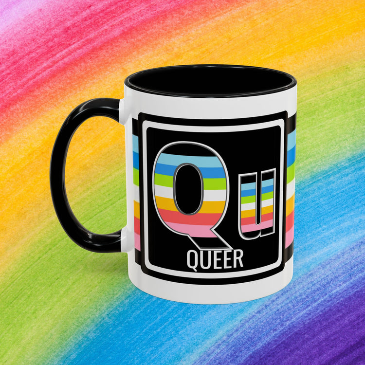 Queer Pride - Accent Coffee Mug (11, 15oz)