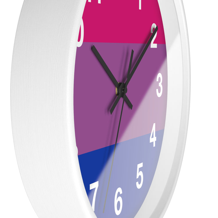 Bisexual Pride Wall Clock