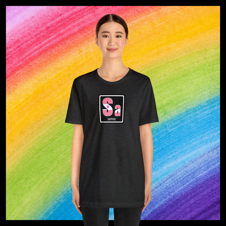 Elements of Pride - Sapphic T-shirt