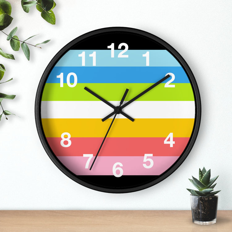 Queer Pride Wall Clock