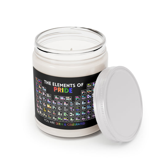 Elements of Pride Periodic Table Scented Candle
