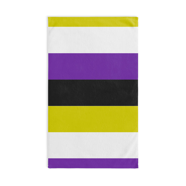 Non-Binary Pride Hand Towel