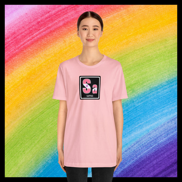 Elements of Pride - Sapphic T-shirt