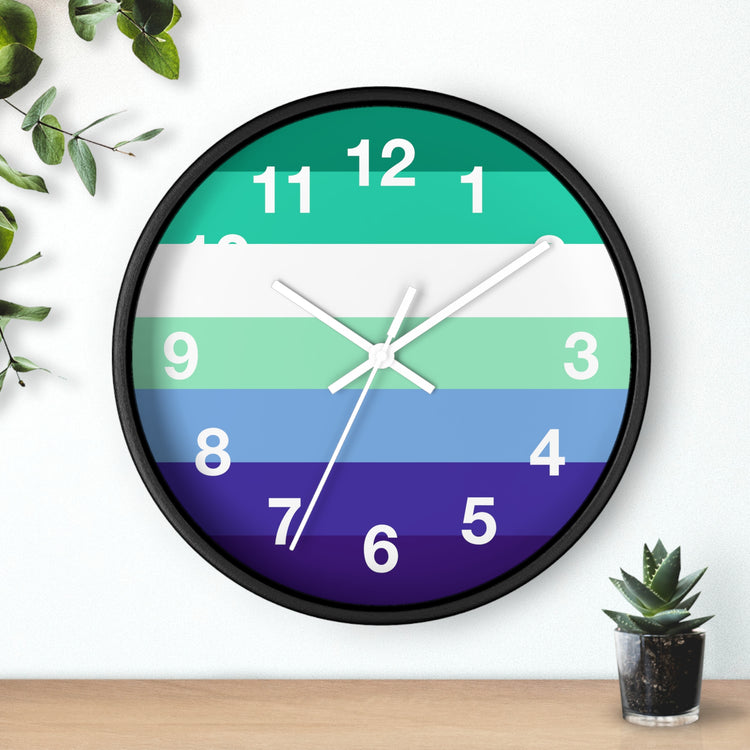 Gay Pride Wall Clock