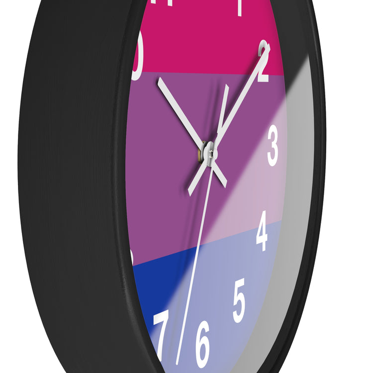 Bisexual Pride Wall Clock