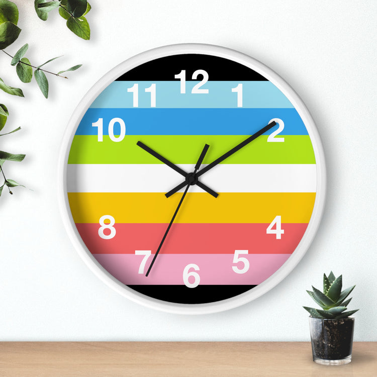 Queer Pride Wall Clock