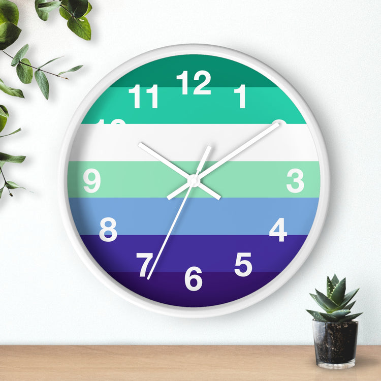 Gay Pride Wall Clock