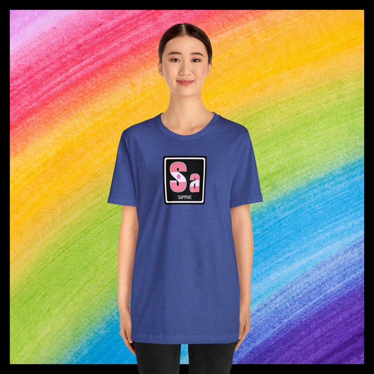 Elements of Pride - Sapphic T-shirt