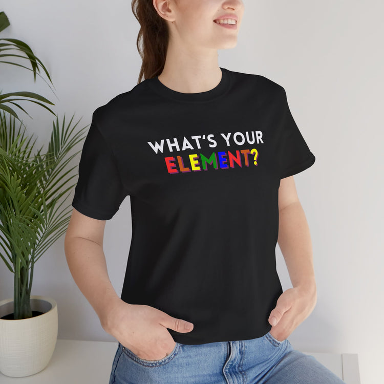 Elements of Pride Periodic Table T-Shirt β LGBTQ STEM Pride Shirt, Inclusive LGBTQ Gifts, Perfect for Science Lovers