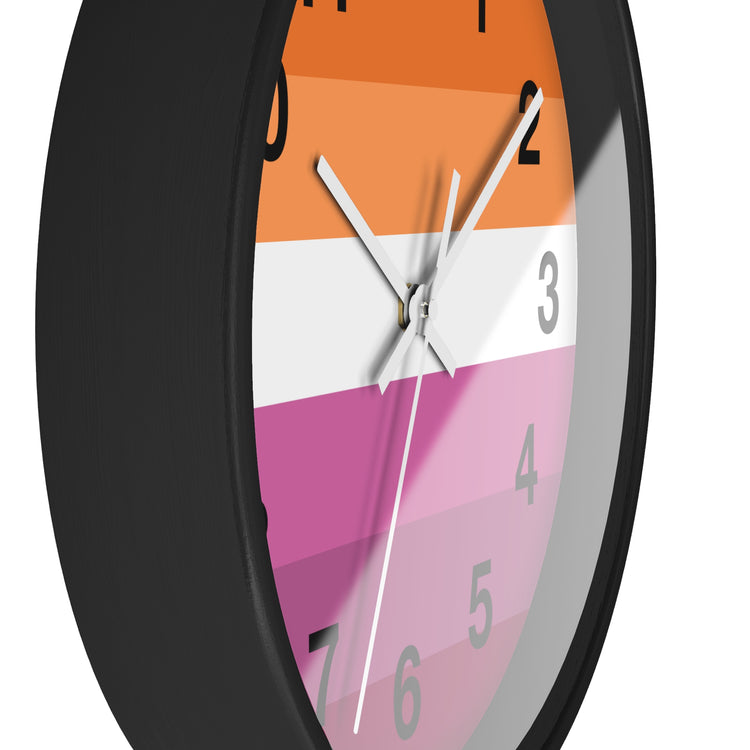 Lesbian Pride Wall Clock