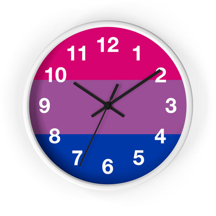 Bisexual Pride Wall Clock