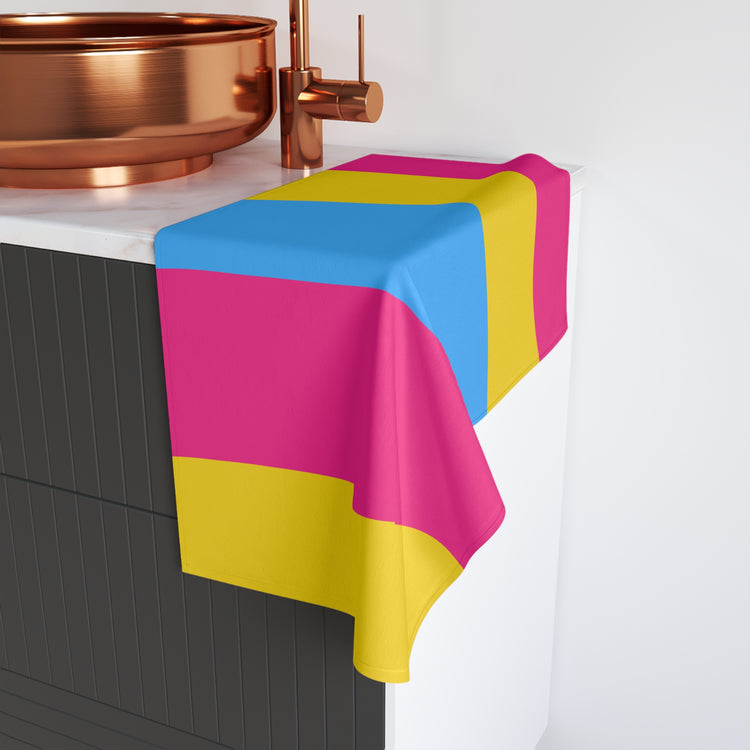 Pansexual Pride Hand Towel
