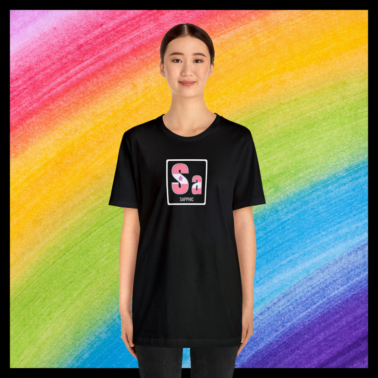 Elements of Pride - Sapphic T-shirt