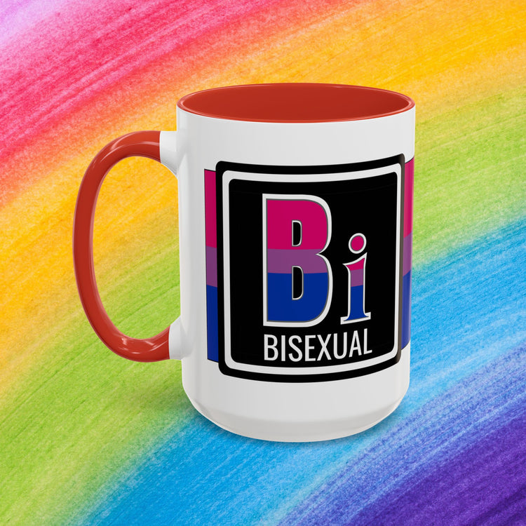 Bisexual Pride - Accent Coffee Mug (11, 15oz)
