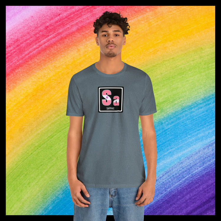 Elements of Pride - Sapphic T-shirt