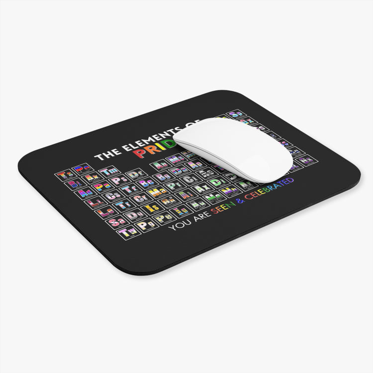 Elements of Pride Periodic Table Mouse Pad