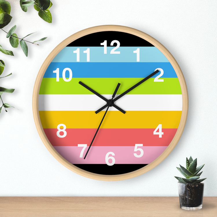 Queer Pride Wall Clock