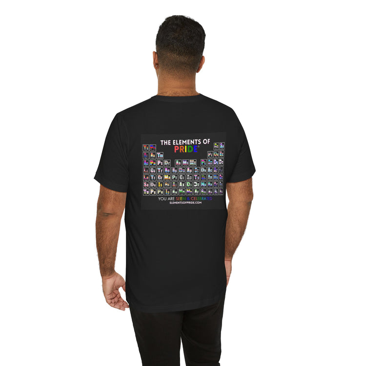 Elements of Pride Periodic Table T-Shirt β LGBTQ STEM Pride Shirt, Inclusive LGBTQ Gifts, Perfect for Science Lovers