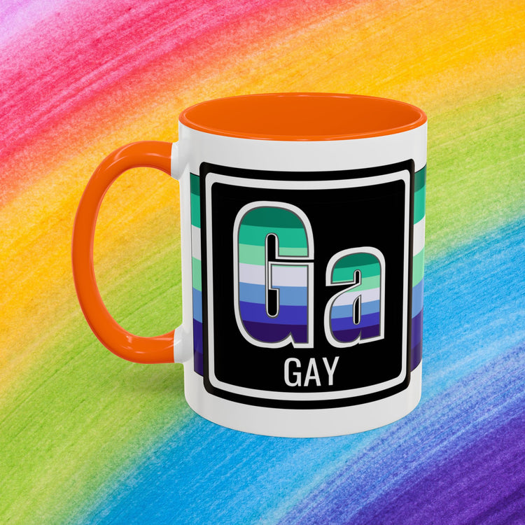 Gay Pride Accent Coffee Mug (11, 15oz)