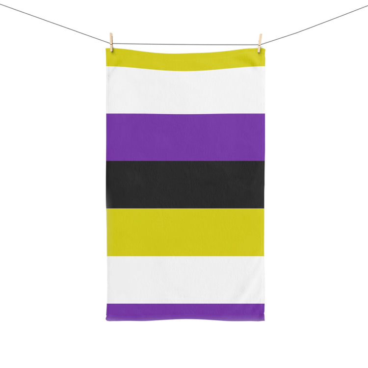Non-Binary Pride Hand Towel