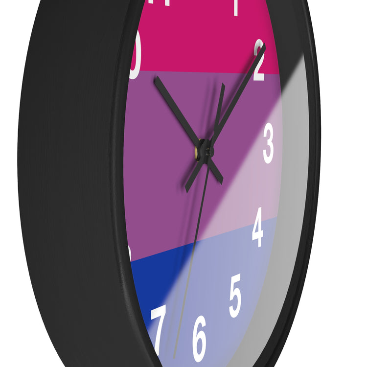 Bisexual Pride Wall Clock