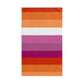 Lesbian Pride Hand Towel