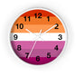 Lesbian Pride Wall Clock