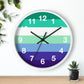 Gay Pride Wall Clock