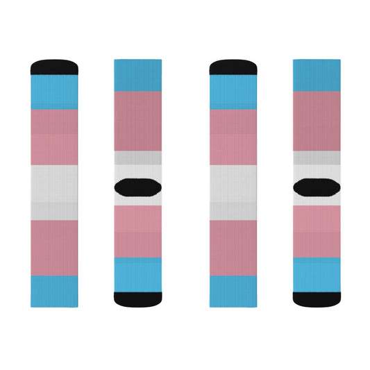Trans Pride Socks