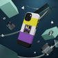 Non-Binary Pride Impact-Resistant Phone Case