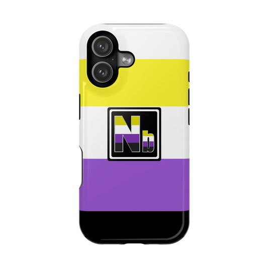 Non-Binary Pride Impact-Resistant Phone Case