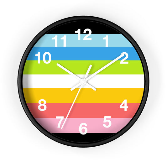 Queer Pride Wall Clock