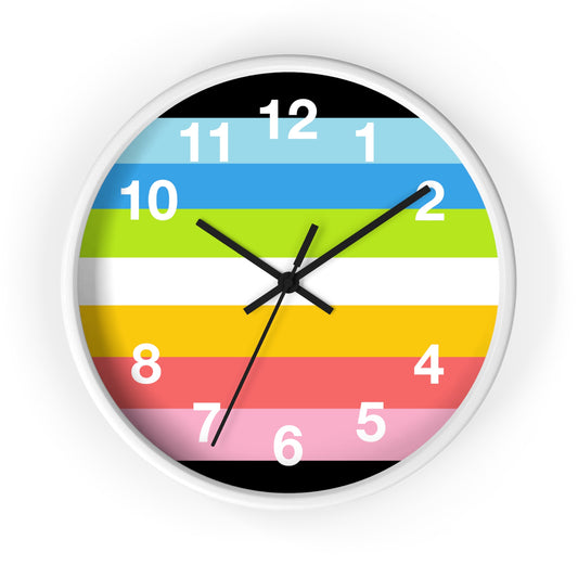 Queer Pride Wall Clock