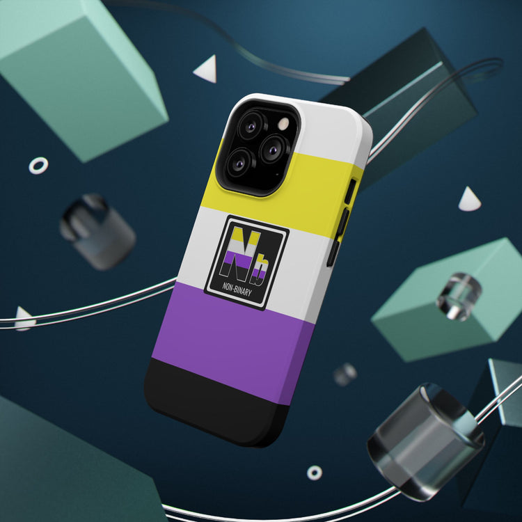 Non-Binary Pride Impact-Resistant Phone Case
