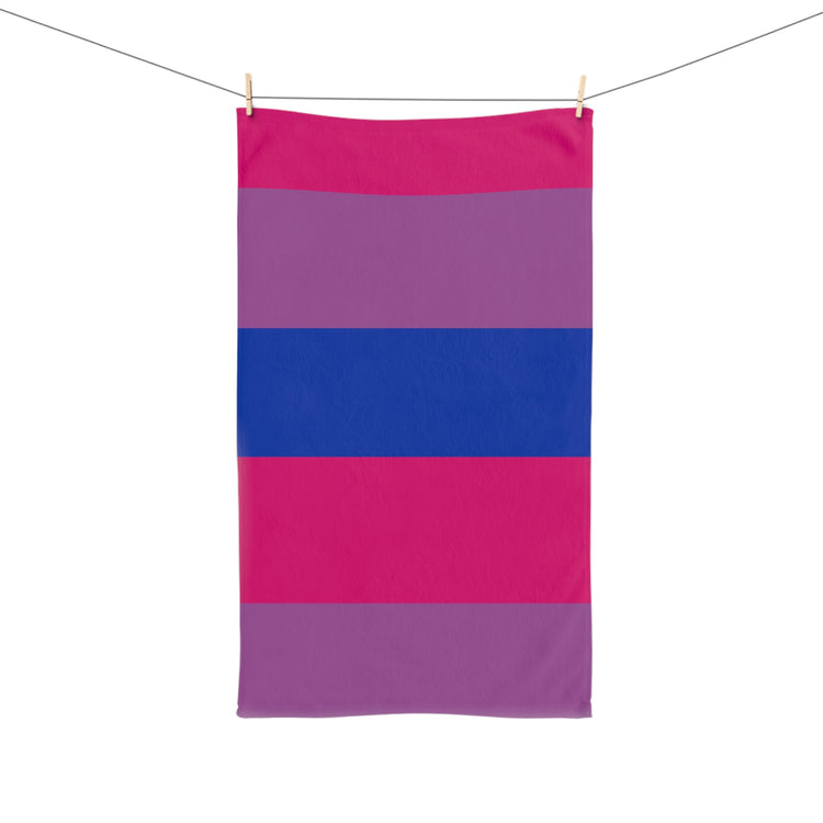 Bisexual Pride Hand Towel