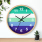 Gay Pride Wall Clock