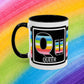 Queer Pride - Accent Coffee Mug (11, 15oz)