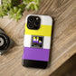 Non-Binary Pride Impact-Resistant Phone Case