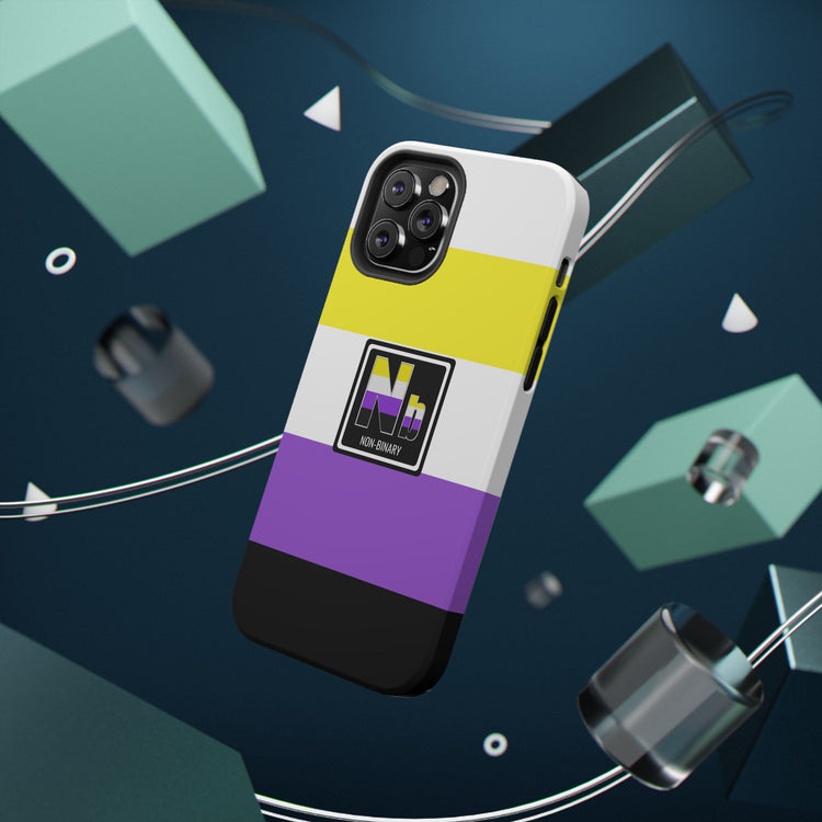 Non-Binary Pride Impact-Resistant Phone Case