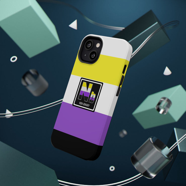 Non-Binary Pride Impact-Resistant Phone Case