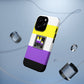 Non-Binary Pride Impact-Resistant Phone Case
