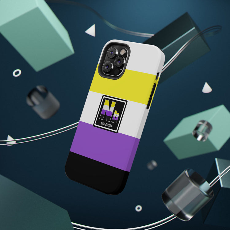 Non-Binary Pride Impact-Resistant Phone Case