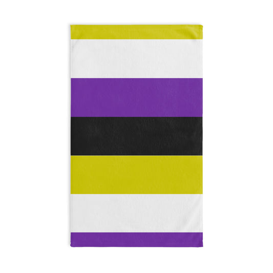 Non-Binary Pride Hand Towel
